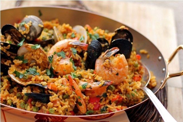 47. Paella com frutos do mar, Espanha